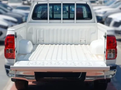 2024 Toyota Hilux 2.4 Liters 4 Cylinders Turbo Diesel White Red Single Cab Pickup Truck