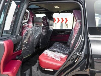 2024 Lexus LX 600 3.5-liter Twin-turbo V6 Urban Petrol Engine Black Red SUV Automatic