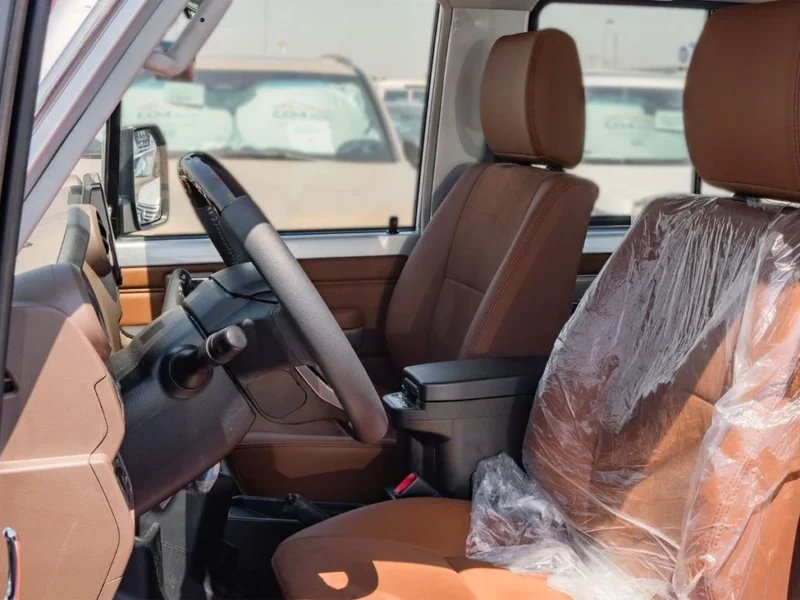 2026 Toyota Land Cruiser 70 2.8L 4-Cylinder Turbo Diesel Engine Silver Brown SUV