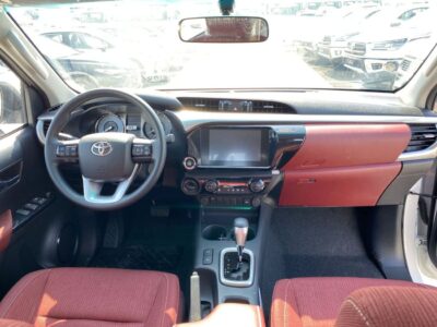 2024 Toyota Hilux 2.7 Liters Inline-4 Cylinders Petrol Engine White Maroon DC Pickup Truck