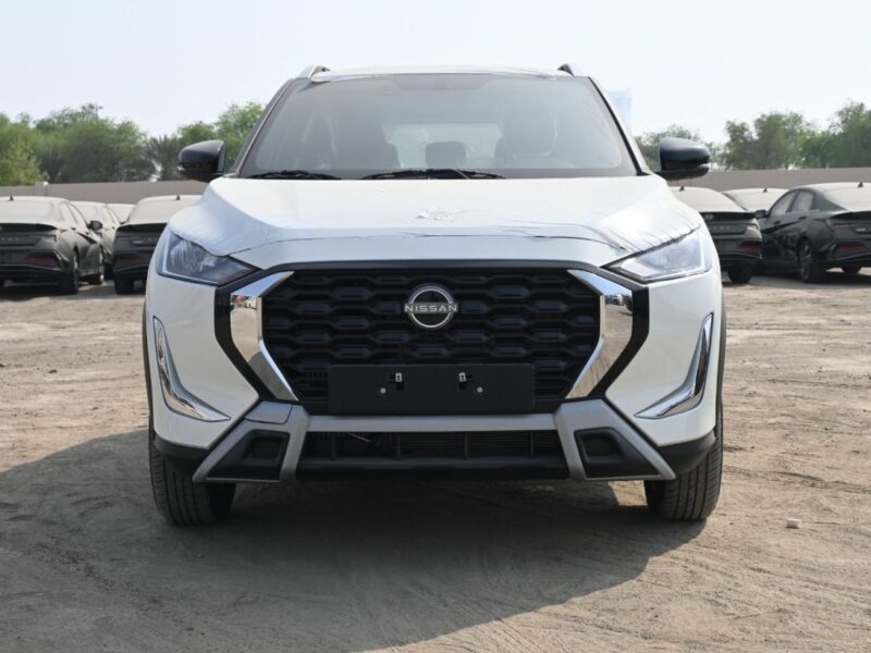 2025 Nissan Magnite S 1.0 Liter 3-Cylinder Petrol Engine White Black Compact SUV