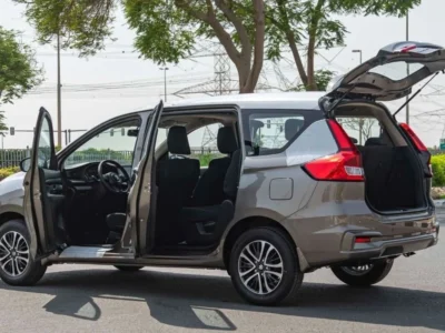 2024 Suzuki Ertiga GLX 1.5 Liters 4 Cylinders Petrol Engine Brown Black Minivan