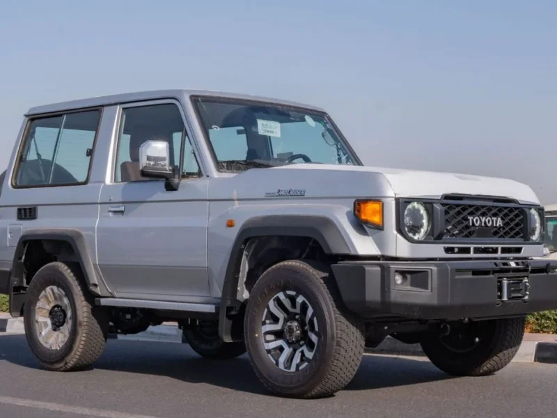 2026 Toyota Land Cruiser 70 2.8L 4-Cylinder Turbo Diesel Engine Silver Brown SUV