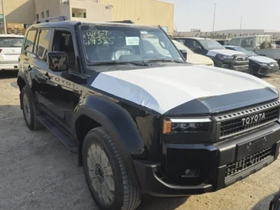 2024 Toyota Land Cruiser 250 Series Prado 2.4L 4-cylinder Petrol Engine Black SUV Automatic