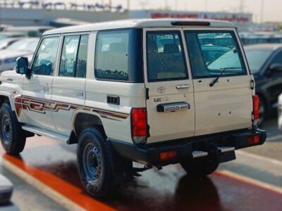 2024 Toyota Land Cruiser 70 4.0 Litres V6 Petrol Engine White Brown SUV Manual GCC