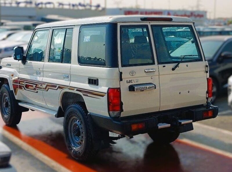 2024 Toyota Land Cruiser 70 4.0 Litres V6 Petrol Engine White Brown SUV Manual GCC
