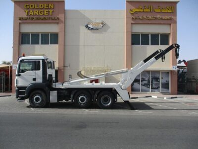 2009 MAN TGS 26.360 6x2 Skip Loader 6 Cylinder Diesel Engine Manual Gear