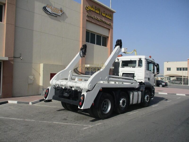 2009 MAN TGS 26.360 6x2 Skip Loader 6 Cylinder Diesel Engine Manual Gear