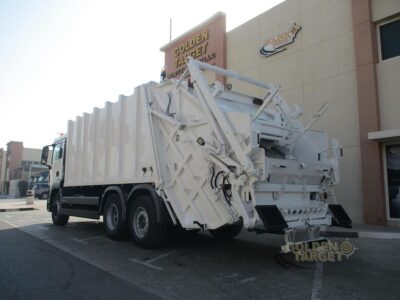 2011 MAN TGS 28.320 6x2 Garbage Truck 6 Cylinder Diesel Engine White