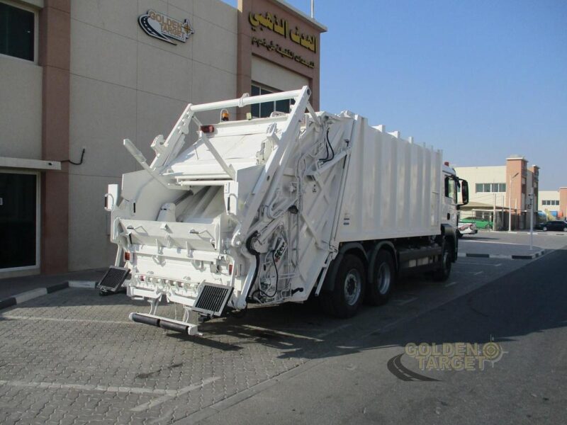 2011 MAN TGS 28.320 6x2 Garbage Truck 6 Cylinder Diesel Engine White