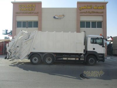 2011 MAN TGS 28.320 6x2 Garbage Truck 6 Cylinder Diesel Engine White