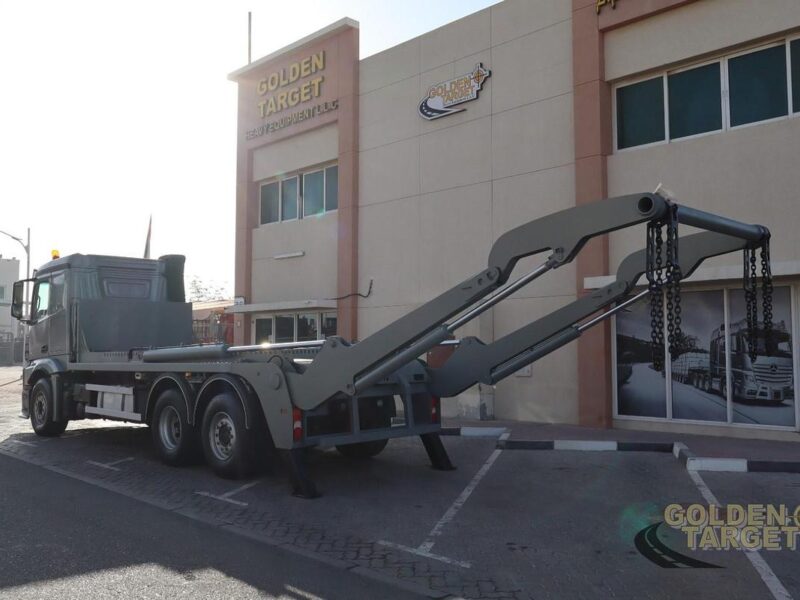 2012 Mercedes Actros 2642 6×2 Double Skip Loader 6 Cylinder Diesel Engine Automatic