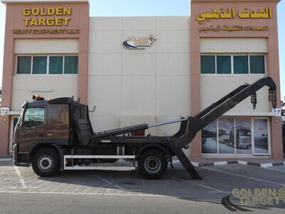 2013 VOLVO FM440 4x2 Skip Loader 6 Cylinder Diesel Engine Automatic Gear
