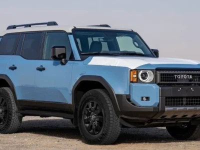 2025 Toyota Prado 2.8-liter 4-cylinder Turbo Diesel Engine Blue Black SUV Automatic