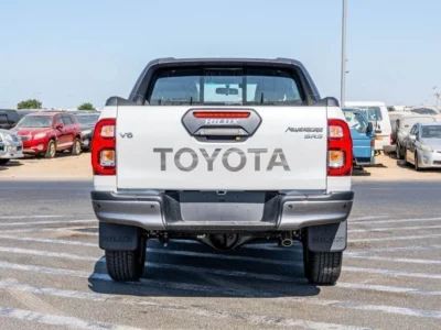 2026 Toyota Hilux Adventure 4.0L V6 Petrol Engine White Black Pickup Truck GCC Specs