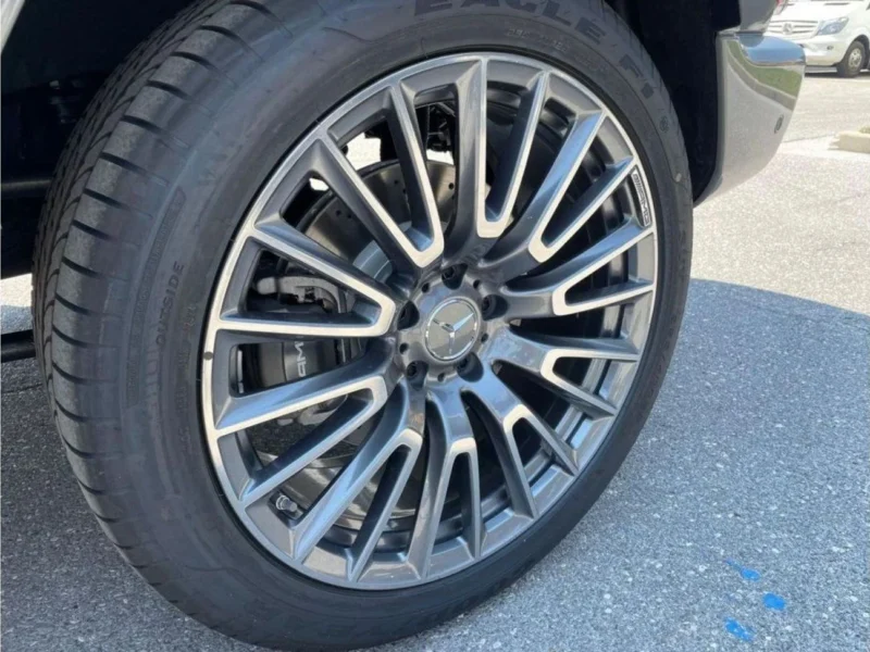 2026 Mercedes-Benz G 63 AMG 4.0-liter V8 Biturbo Petrol Engine Grey Red SUV Automatic