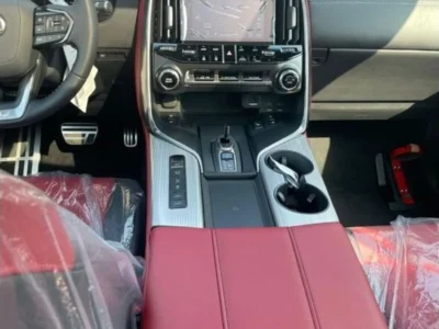 2026 Lexus LX700h F-Sport 3.5 Litres V6 Hybrid Engine White Red SUV GCC Specs