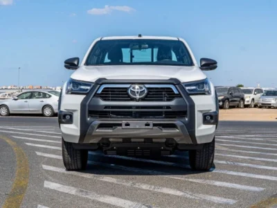 2026 Toyota Hilux Adventure 4.0L V6 Petrol Engine White Black Pickup Truck GCC Specs