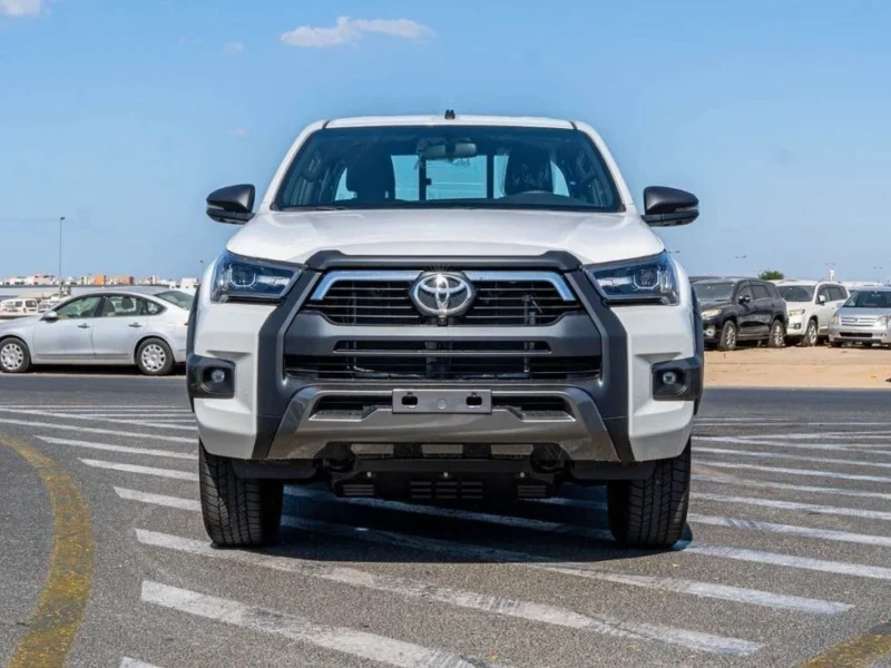 2026 Toyota Hilux Adventure 4.0L V6 Petrol Engine White Black Pickup Truck GCC Specs