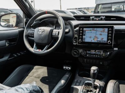 2025 Toyota Hilux GR-Sport 4.0 L V6 Naturally Aspirated Petrol Engine Black Pickup Truck