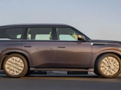 2025 Infiniti QX80 Sensory 3.5L Twin-Turbocharged V6 Petrol Engine Bronze Tan SUV GCC