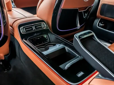 2022 Mercedes-Maybach S-Class S680 6.0 Litres 12 Cylinder Petrol Engine Silver Tan Sedan