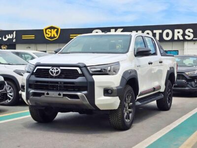 2026 Toyota Hilux SR5 Adventure 4.0 L V6 Petrol Engine White Black Double Cabin Pickup