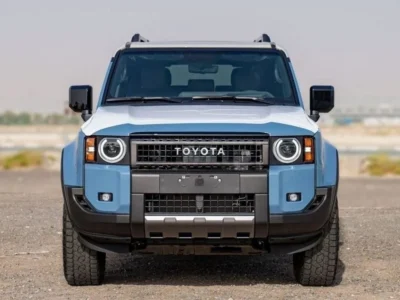 2025 Toyota Prado 2.8-liter 4-cylinder Turbo Diesel Engine Blue Black SUV Automatic