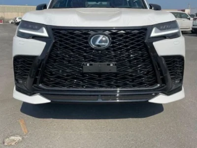 2026 Lexus LX700h F-Sport 3.5 Litres V6 Hybrid Engine White Red SUV GCC Specs