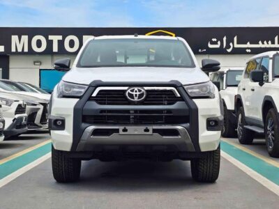 2026 Toyota Hilux SR5 Adventure 4.0 L V6 Petrol Engine White Black Double Cabin Pickup
