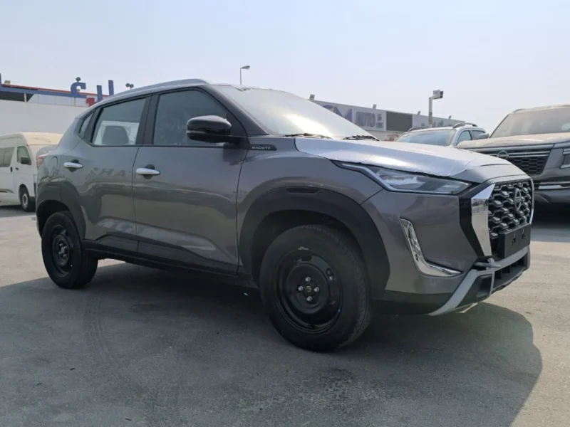 2025 Nissan Magnite 1.0 Litres 3 Cylinders Turbo Petrol Engine Grey Black Compact SUV