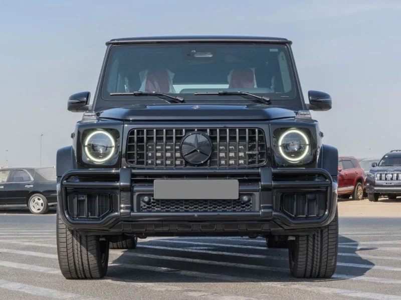 2026 Mercedes-Benz G 63 AMG 4.0L V8 Biturbo Petrol Engine Black Red SUV Double Night Package