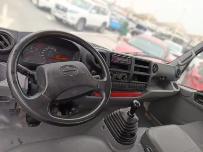 2019 Hino 300 Series Cargo 4.0L 4-Cylinder Turbo Diesel Engine White Grey Truck Manual