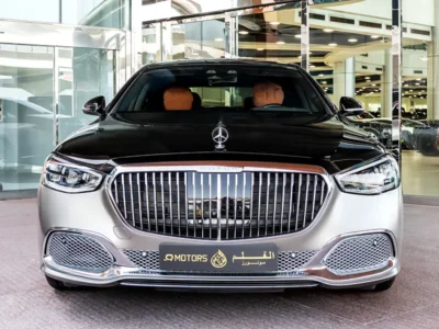2022 Mercedes-Maybach S-Class S680 6.0 Litres 12 Cylinder Petrol Engine Silver Tan Sedan