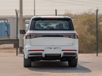 2026 Infiniti QX80 Sensory 3.5L Twin-Turbocharged V6 Petrol Engine White Tan SUV GCC