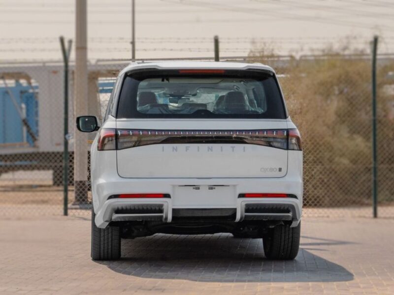 2026 Infiniti QX80 Sensory 3.5L Twin-Turbocharged V6 Petrol Engine White Tan SUV GCC