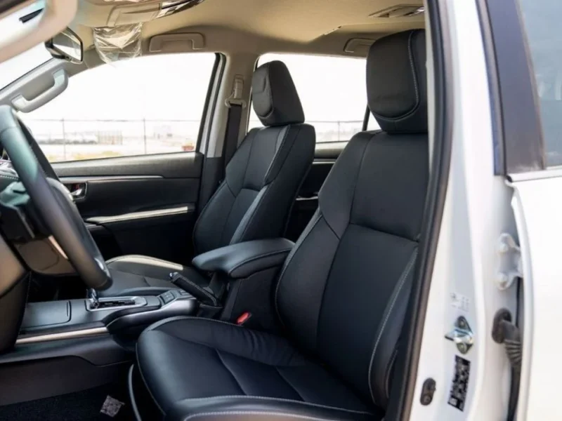 2024 Toyota Fortuner 2.8-liter 4-cylinder Diesel Engine White Black SUV Automatic