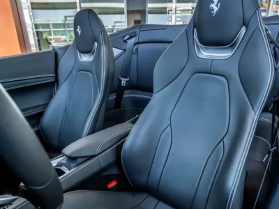 2022 Ferrari Portofino M 3.9 Litres V8 Twin Turbo Engine White Black Sports Car