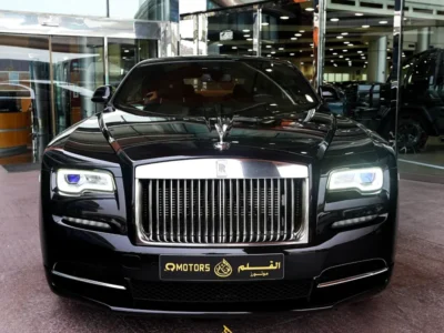 2017 Rolls-Royce Wraith 6.6 Litre Twin-Turbo V12 Black Fastback Coupe STAR LIGHT