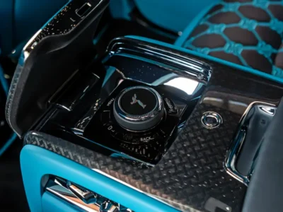 2025 Rolls-Royce Cullinan Black Badge Mansory 6.75-liter twin-turbo V12 Engine Grey Blue SUV