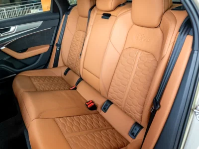 2021 Audi S6/RS6 4.0 TFSI quattro 4.0 Liters V8 Petrol Engine Gold Tan Wagon