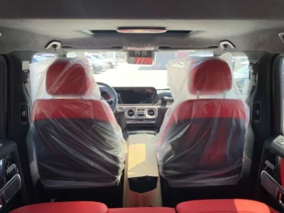 2026 Mercedes-Benz G 63 AMG 4.0-liter V8 Biturbo Petrol Engine Grey Red SUV Automatic