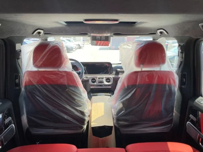 2026 Mercedes-Benz G 63 AMG 4.0-liter V8 Biturbo Petrol Engine Grey Red SUV Automatic