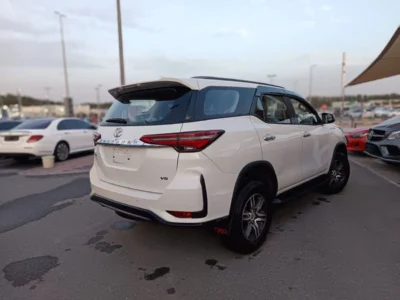 2018 Toyota Fortuner TRD Sportivo 4.0 Liter 6 Cylinders Petrol Engine White Black SUV GCC