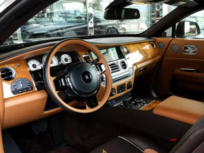 2017 Rolls-Royce Wraith 6.6 Litre Twin-Turbo V12 Black Fastback Coupe STAR LIGHT