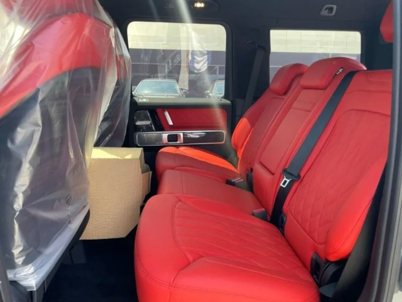 2026 Mercedes-Benz G 63 AMG 4.0-liter V8 Biturbo Petrol Engine Grey Red SUV Automatic