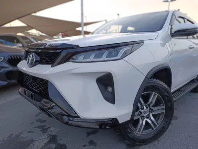 2018 Toyota Fortuner TRD Sportivo 4.0 Liter 6 Cylinders Petrol Engine White Black SUV GCC