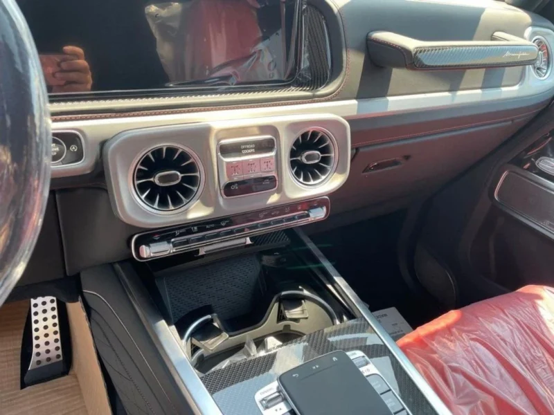 2026 Mercedes-Benz G 63 AMG 4.0-liter V8 Biturbo Petrol Engine Grey Red SUV Automatic