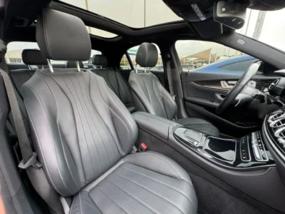 2022 Mercedes-Benz E450 .0L Inline-6 Turbocharged Hybrid Engine White Black Sedan