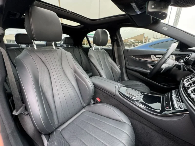 2022 Mercedes-Benz E450 .0L Inline-6 Turbocharged Hybrid Engine White Black Sedan